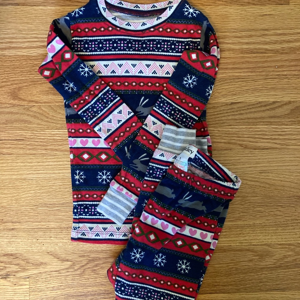 Hatley size 3 pajamas